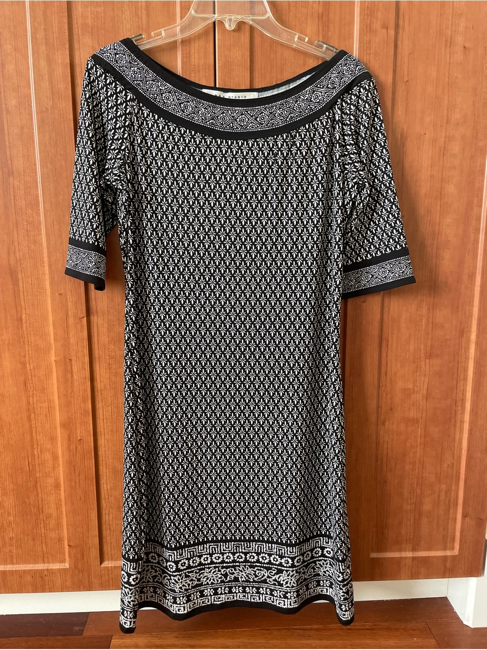 Max Studio Black & White Women's Dress